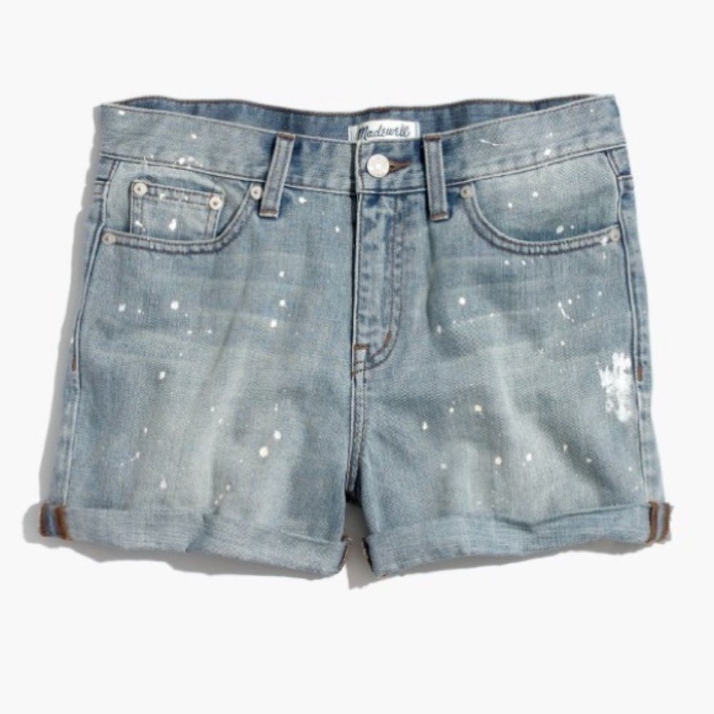 Madewell Light Denim Shorts